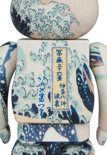 全新現貨Bearbrick 100% 400% 葛飾北斎神奈川沖浪裏Medicom Toy 25th 