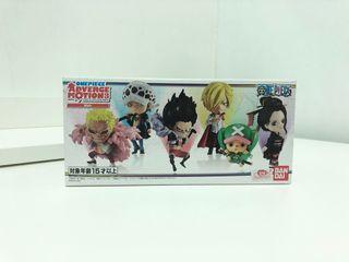 全新 One piece adverge motion 食玩 3