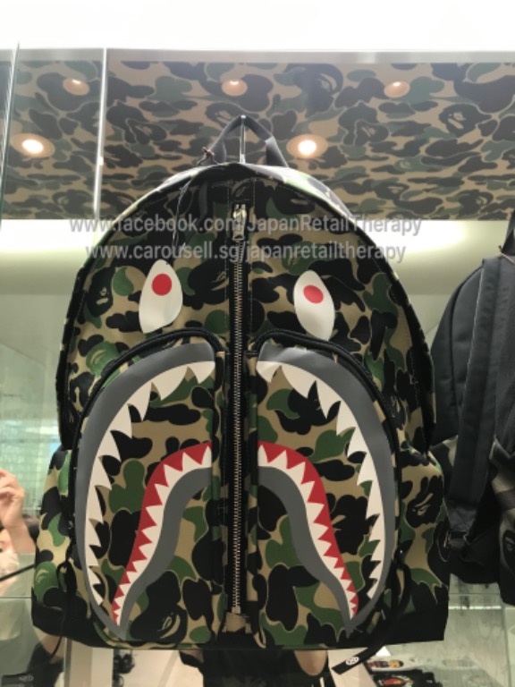 A Bathing Ape - ABC CAMO　SHARK　DAYPACK　M