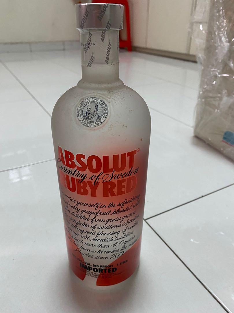 Absolut Vodka, Food & Drinks, Beverages on Carousell
