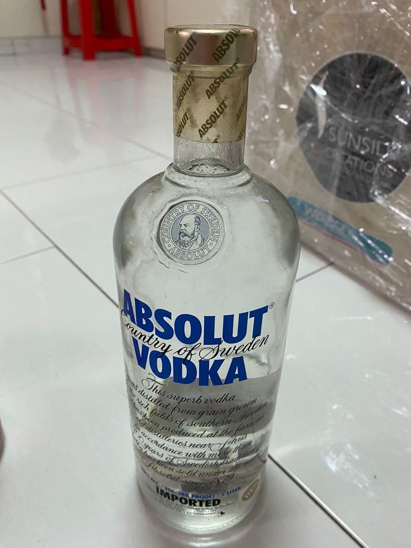 Absolut Vodka, Food & Drinks, Beverages on Carousell