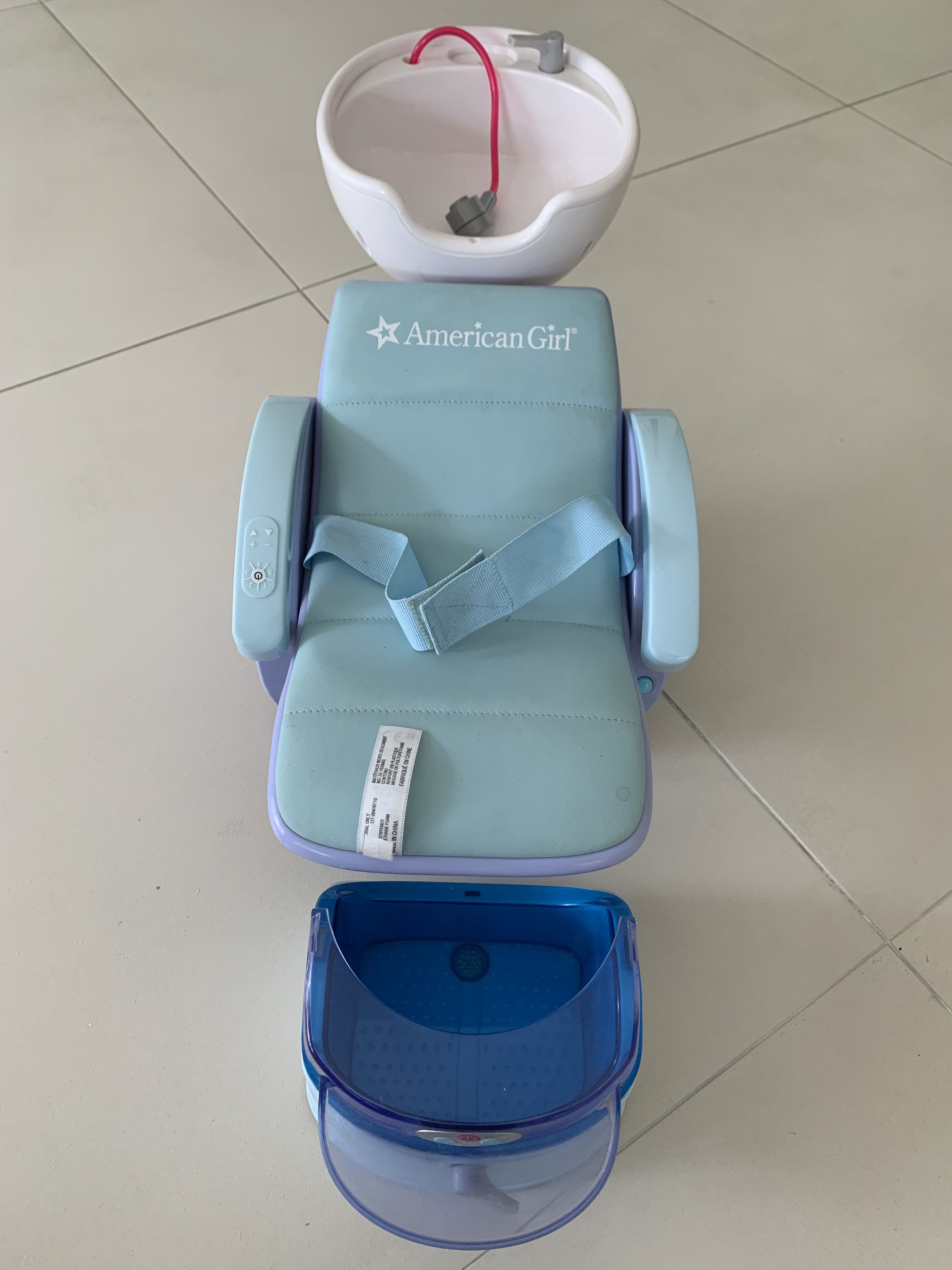 American girl on sale doll spa set