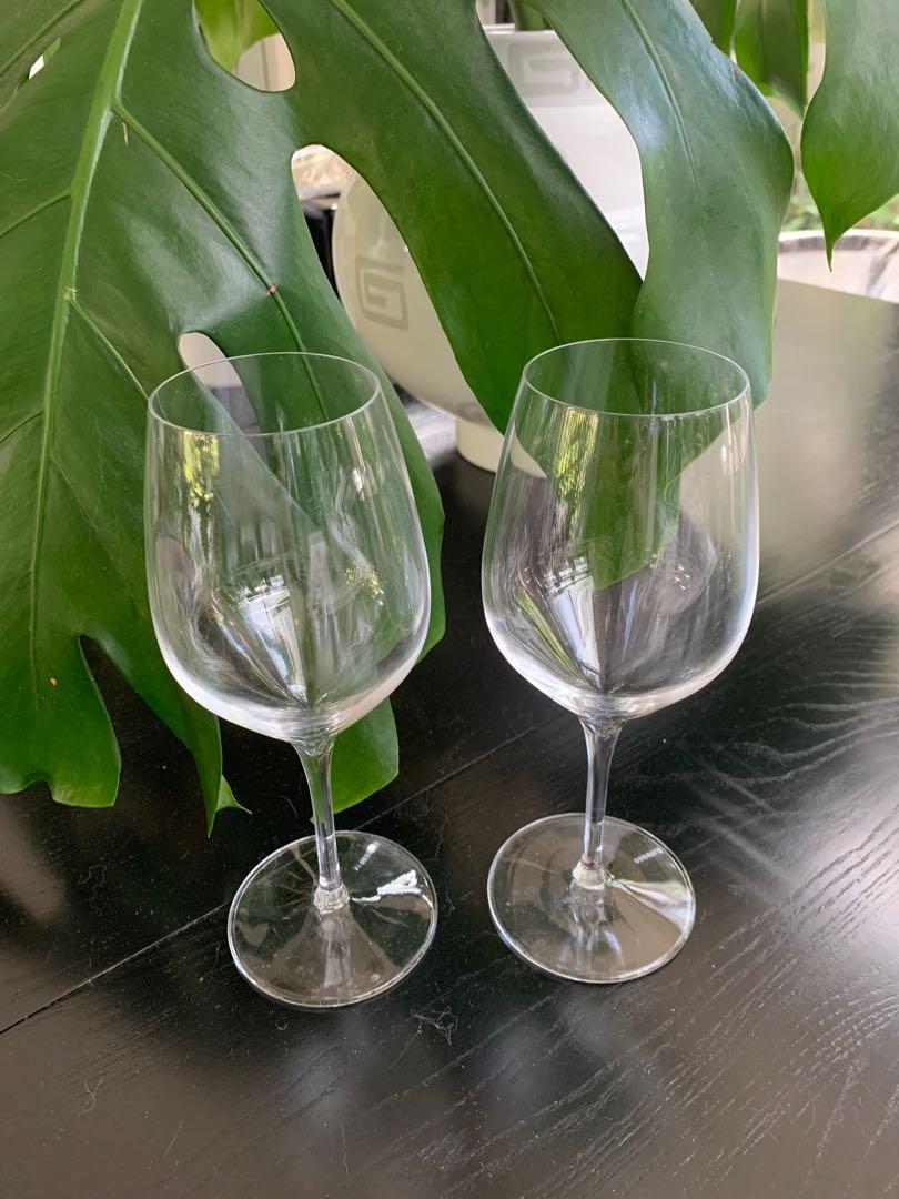 BNIB Italesse Wine Glasses (Made in Italy), Furniture & Home Living