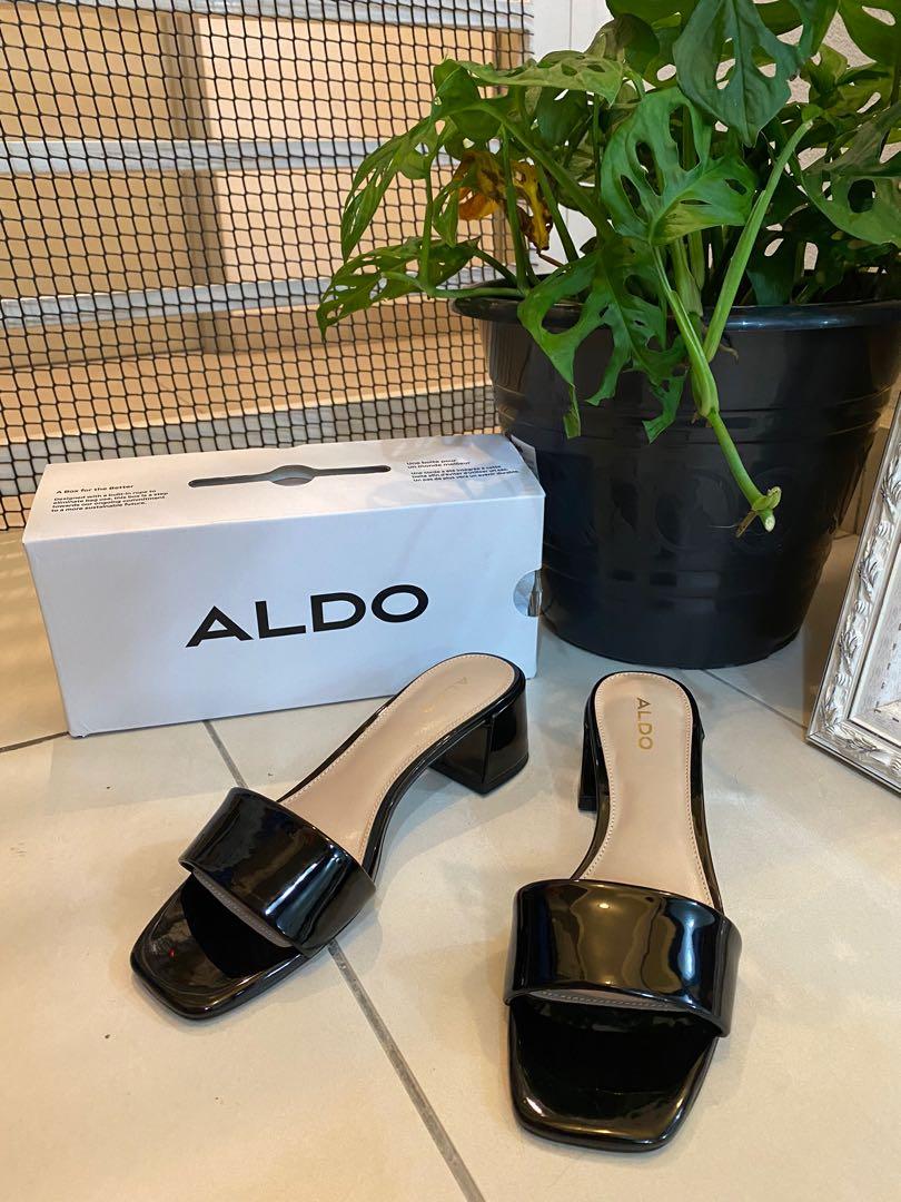 Brand New In Box Aldo Shoes Reina Low Wedges, Women'S Fashion, Footwear,  Heels On Carousell