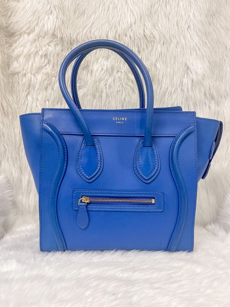 Royal blue celine new arrivals bag