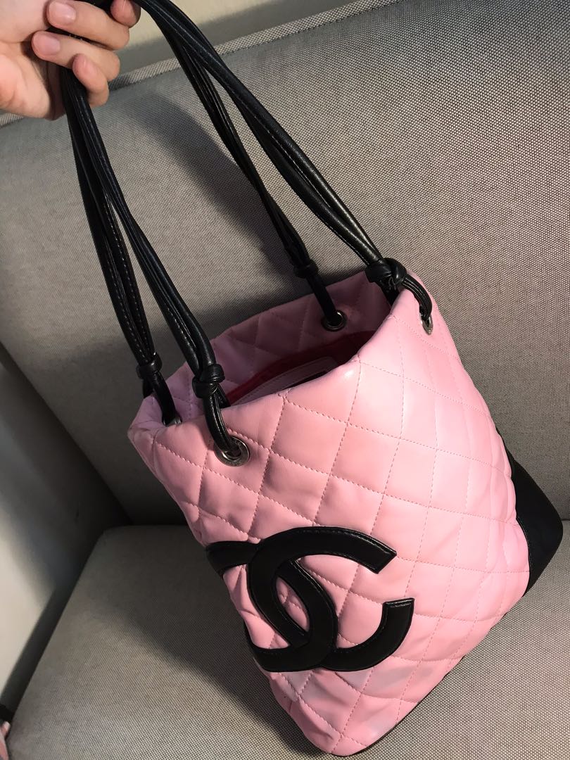 Chanel beach bag pink hotsell