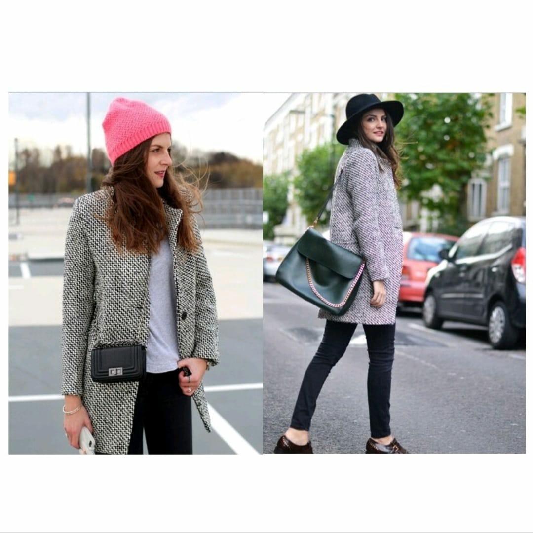 Coats (Category: Coats, Jackets and Outerwear) located in Singapore. Submitted by hanyzbeau (Listing ID 1106520121, Image 3). Description: Brand New. Style: Woman Coat. Colour : Gray & White.