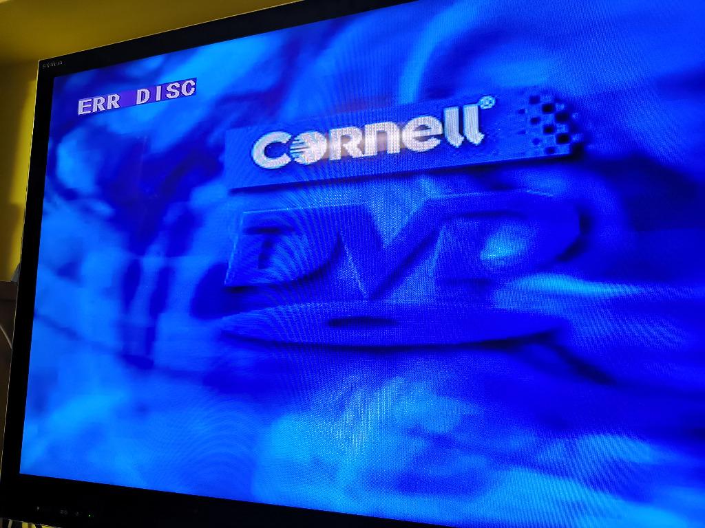 Cornell DVD player (CAV-DV106Ba) - New, but not functional