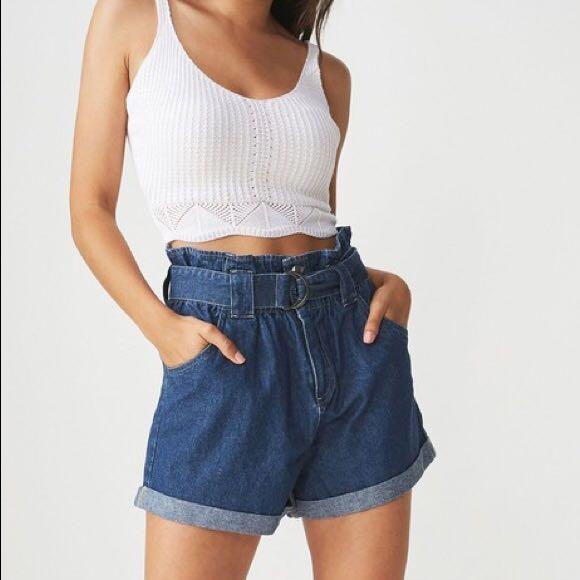 Cotton On Paper bag shorts