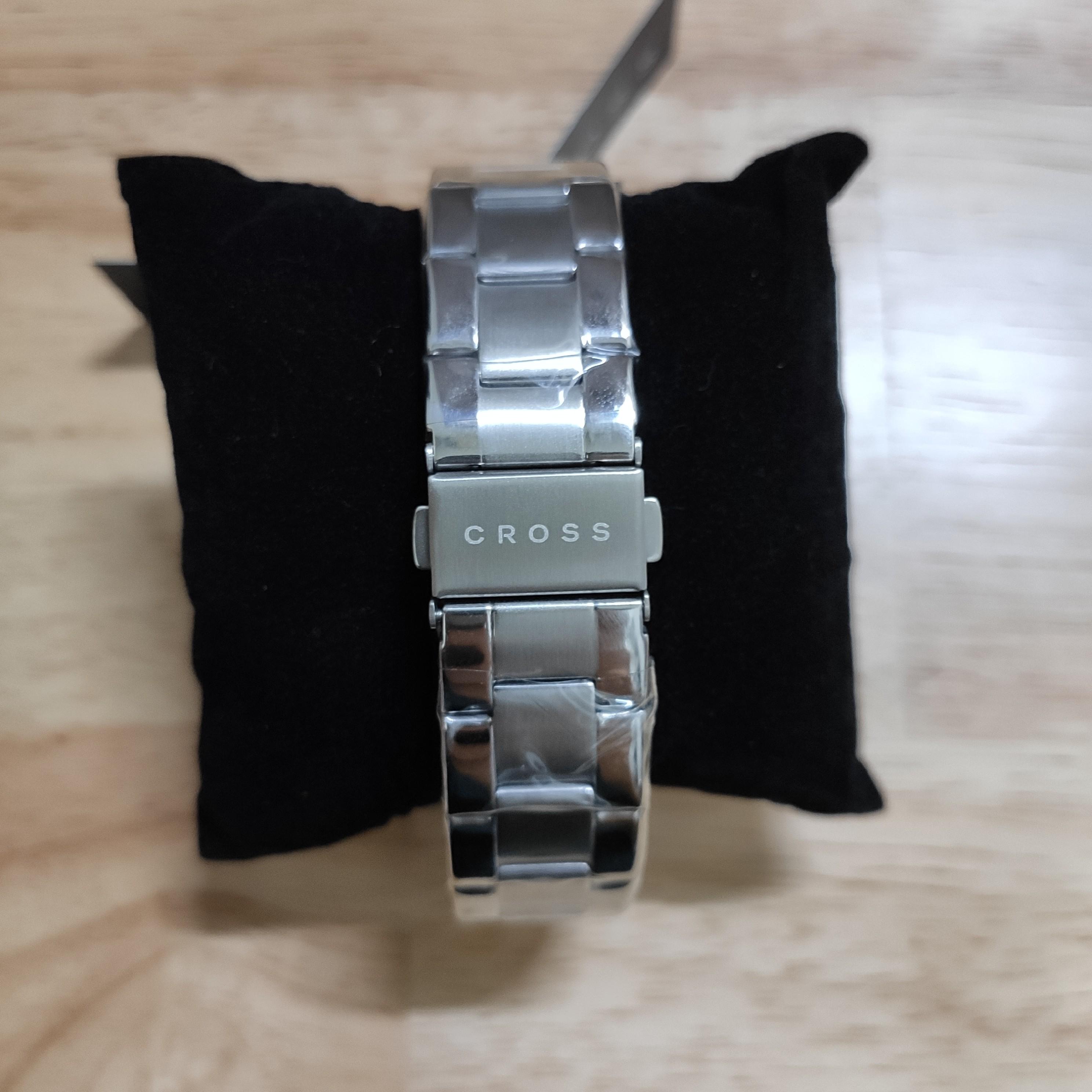 Cross Sunray Stainless Steel Watch CR8061 22 not Casio Seiko
