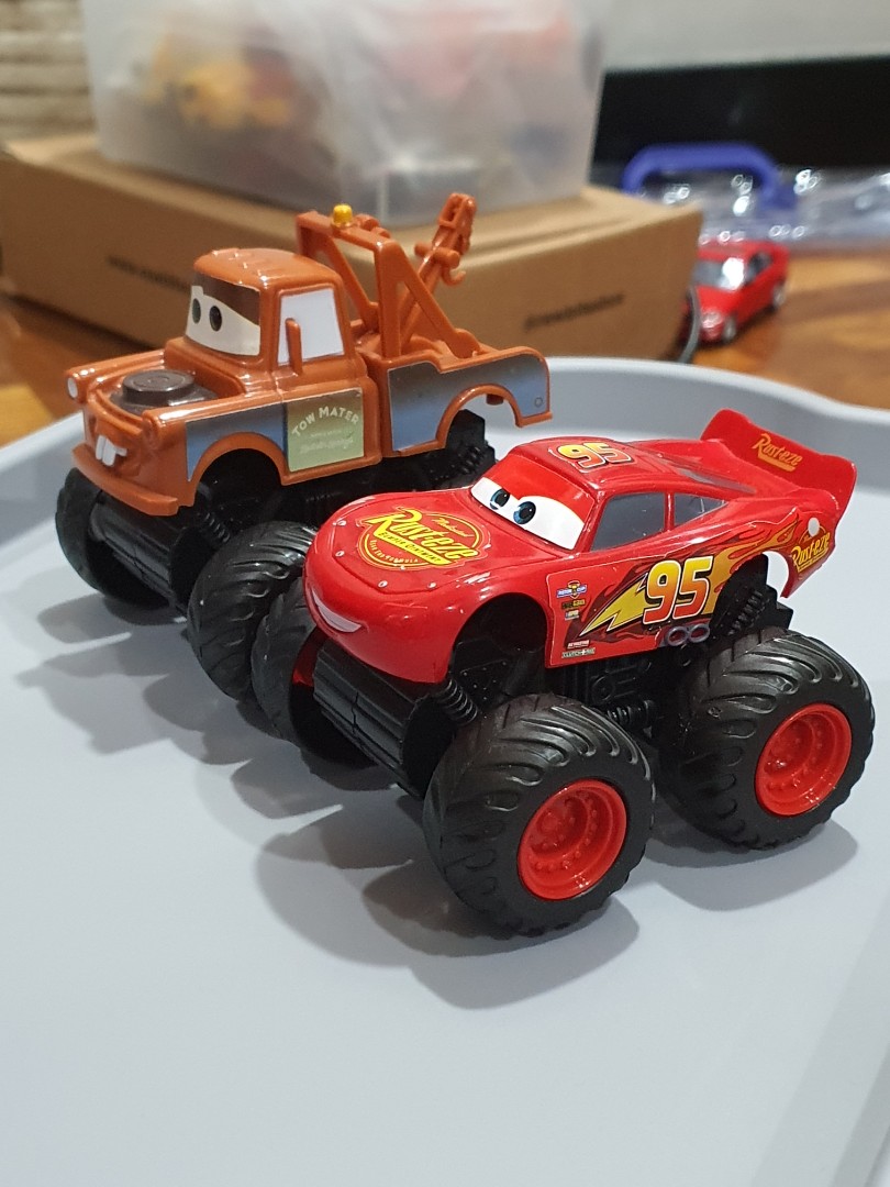 Disney Pixar Cars Monster Trucks Mater Lightning McQueen