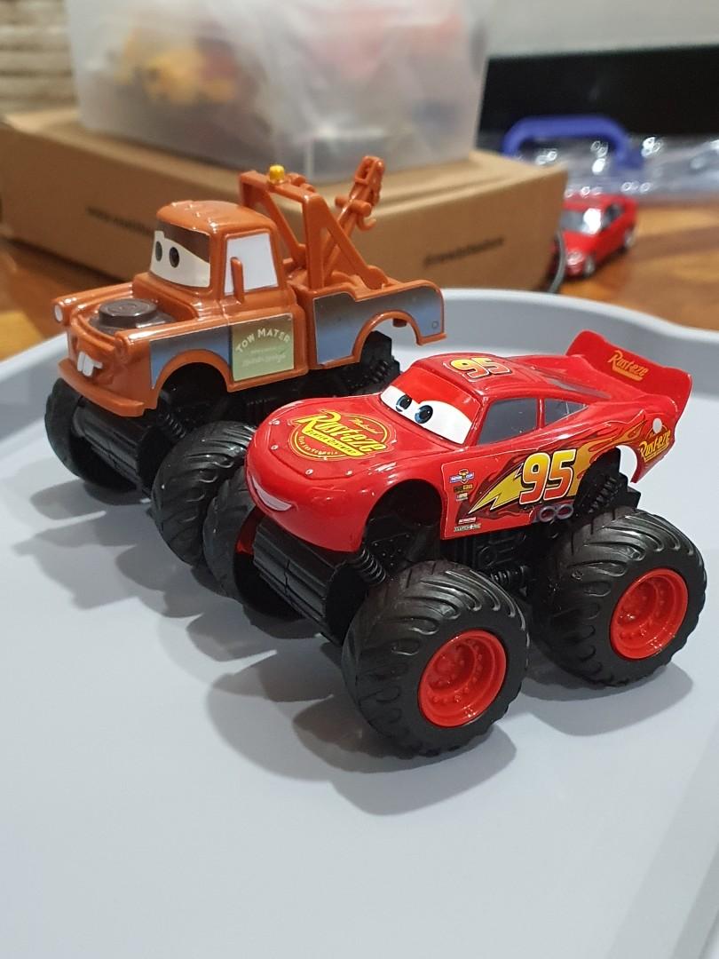 pluspoint-mcqueen-monster-truck-car-toy-friction-powered-4x4-mini-rock
