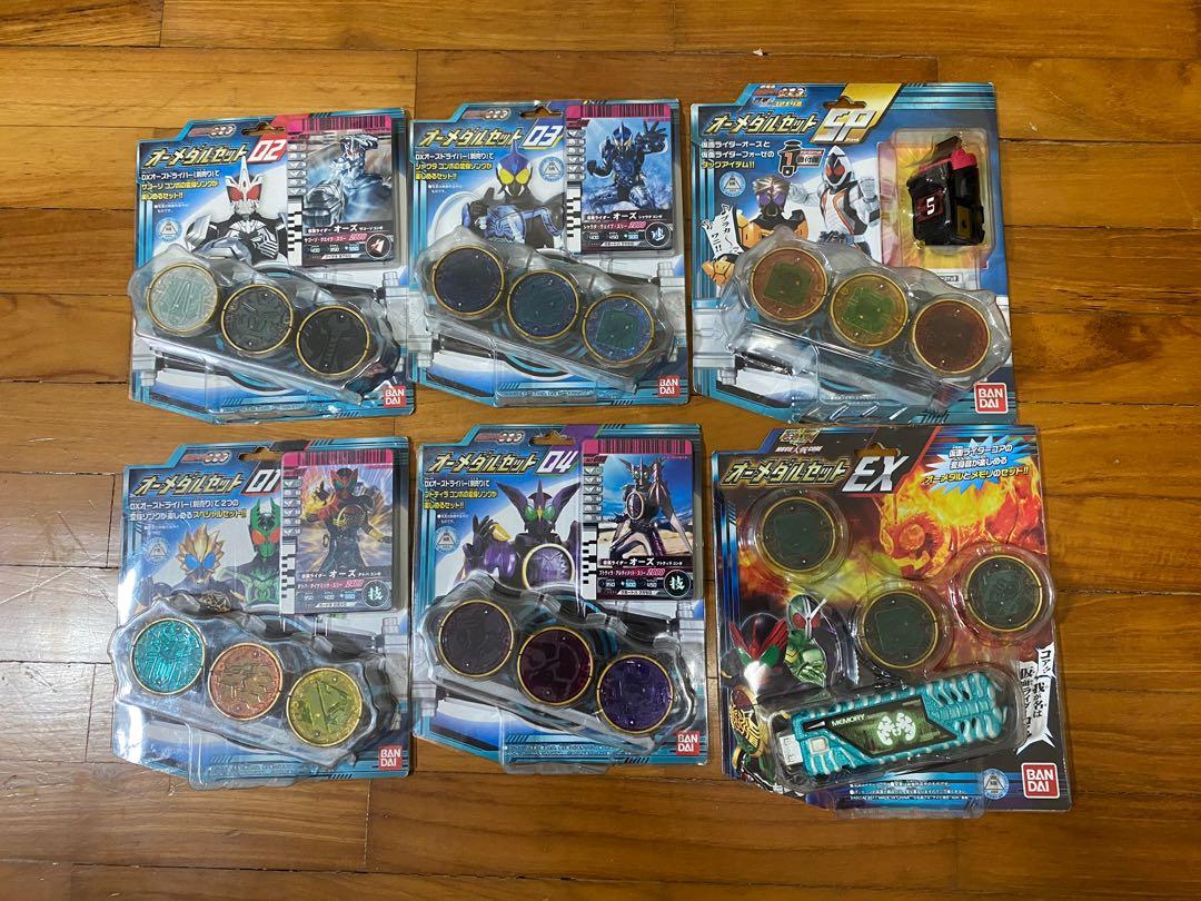 DX Kamen Rider OOO belt and combos set, Hobbies & Toys, Toys & Games on