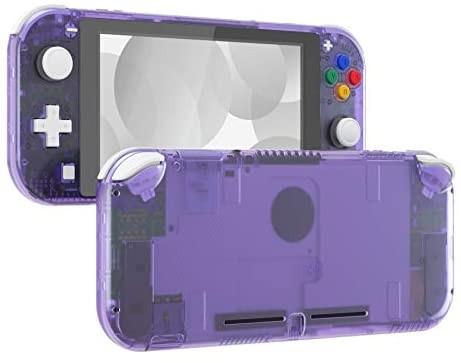 eXtremeRate Clear Atomic Purple Joycon Handheld Controller Housing with  Full Set Buttons, DIY Replacement Shell Case for Nintendo Switch & Switch  OLED