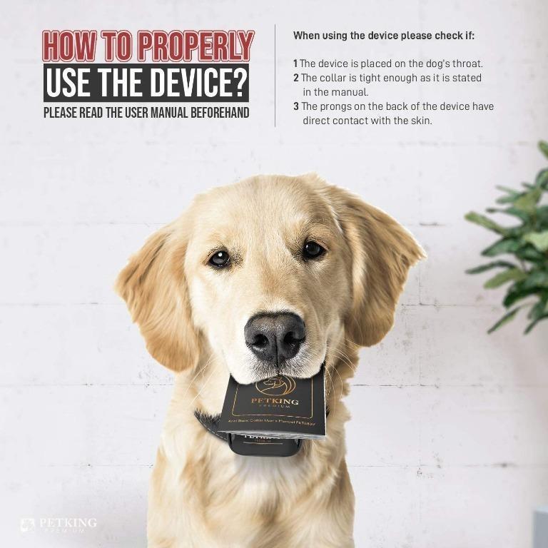 Petking anti clearance bark collar