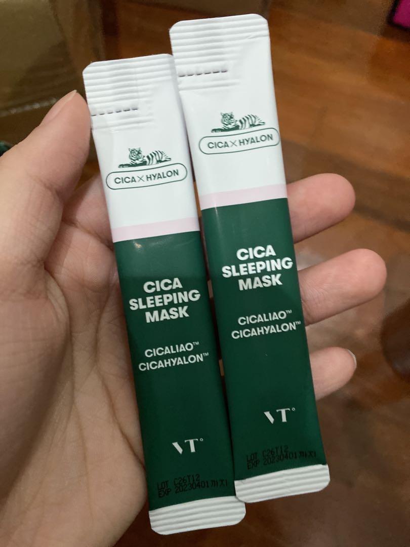 [freepos] VT Cica Sleeping mask, Beauty & Personal Care, Face, Face