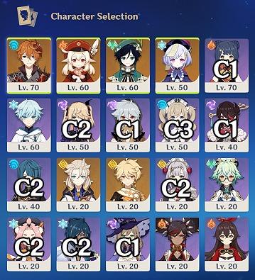 Genshin Impact Promo Na Ar43 5x5 Account Albedo Childe Klee Venti Qiqi Inazuma Ready Cheap Video Gaming Video Games Xbox On Carousell