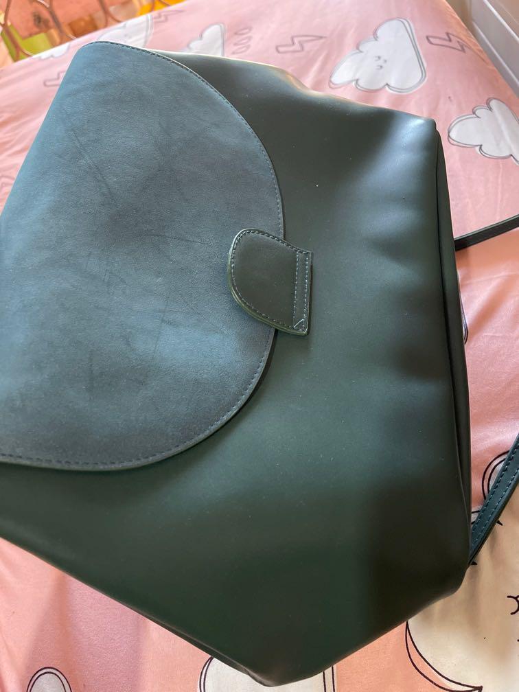 Green Bag Oriflame Fesyen Wanita Tas Dompet di Carousell