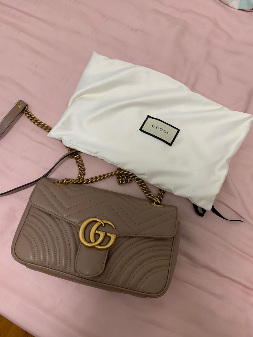 Gucci Marmont Small Dusty Pink