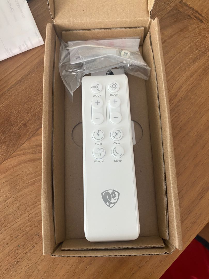 Haiku fan remote, Furniture & Home Living, Lighting & Fans, Fans on