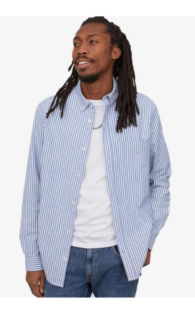 H&m oxford shirt regular fit online