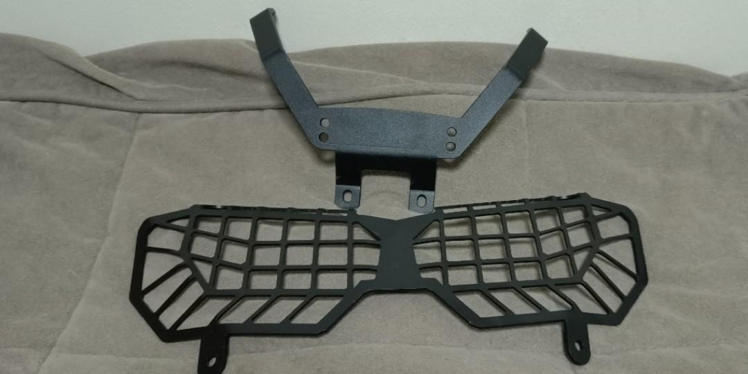 Honda Africa Twin CRF1000L Headlight Guard Protector, Motorcycles