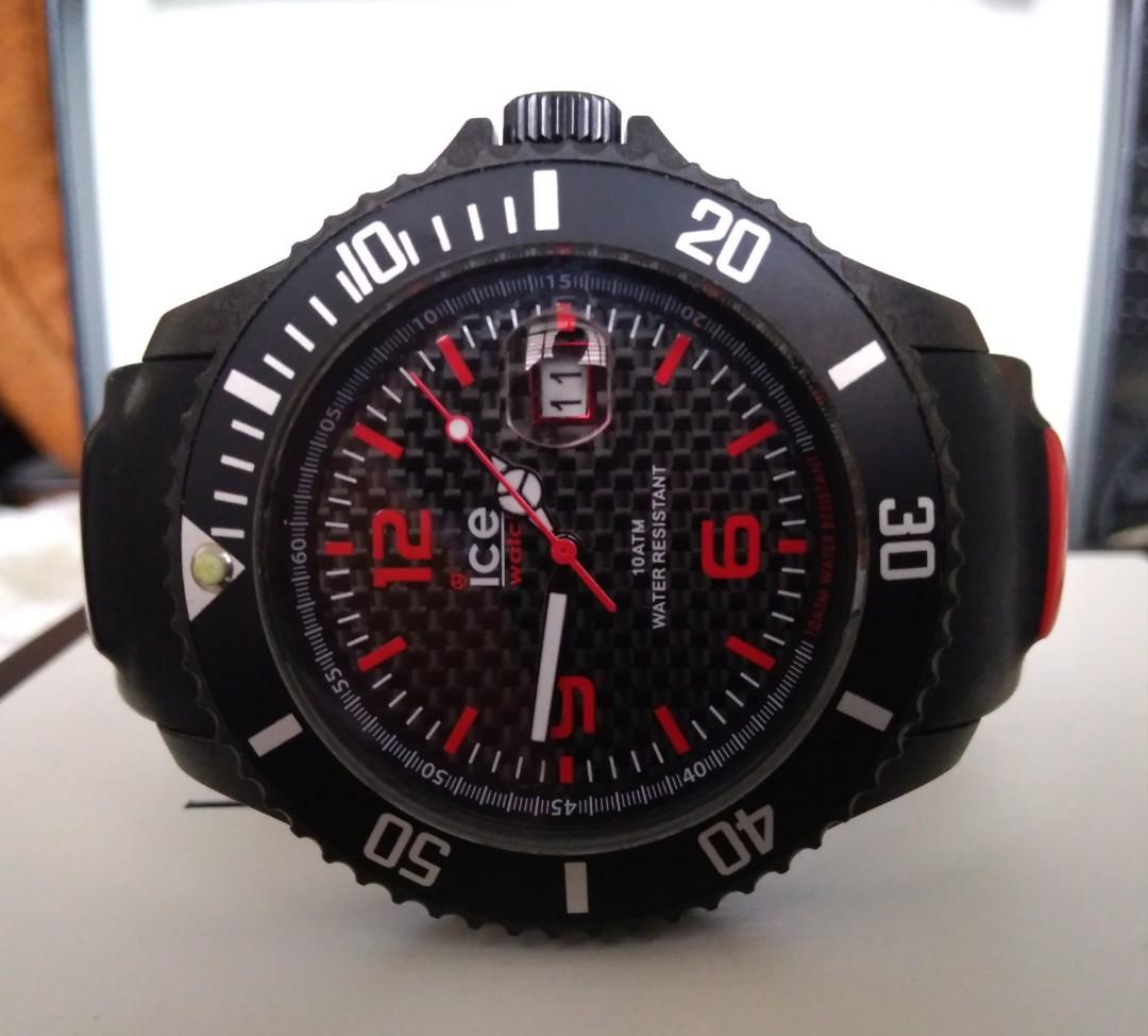 Ice top watch carbon