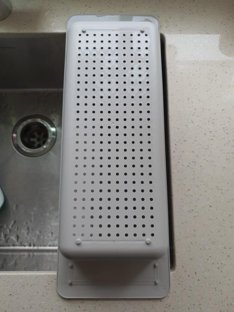 IKEA Grey Colander/ Dish Drainer, Furniture & Home Living, Kitchenware