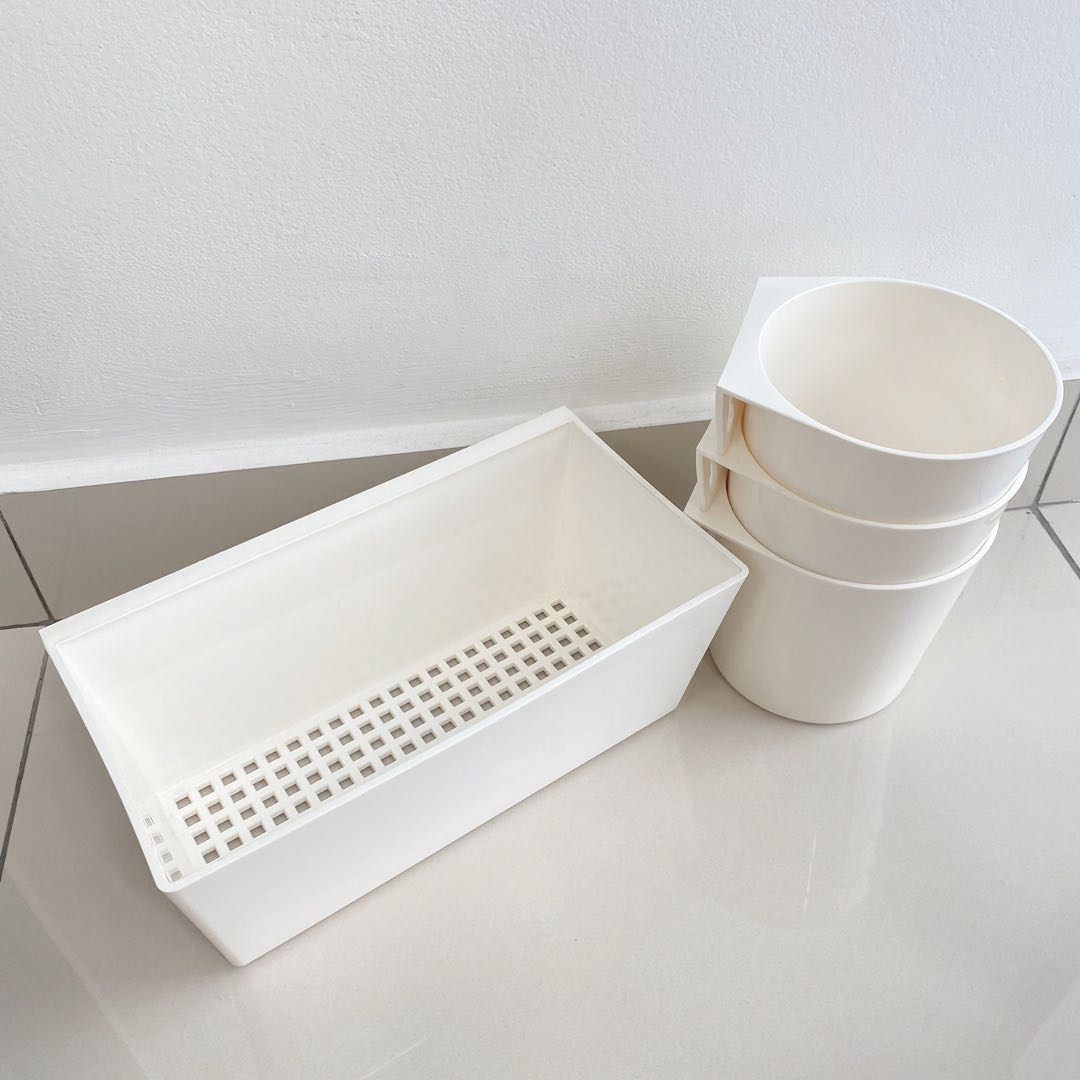 IKEA Hanging Kitchen Storage Jug, Flower Pot, Utensils, Art ...