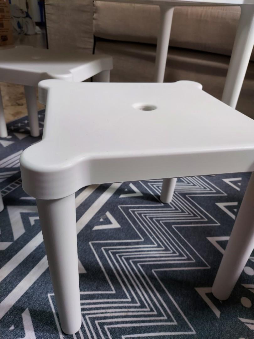 Ikea Utter Table and Stools Set, Babies & Kids, Baby Nursery & Kids ...