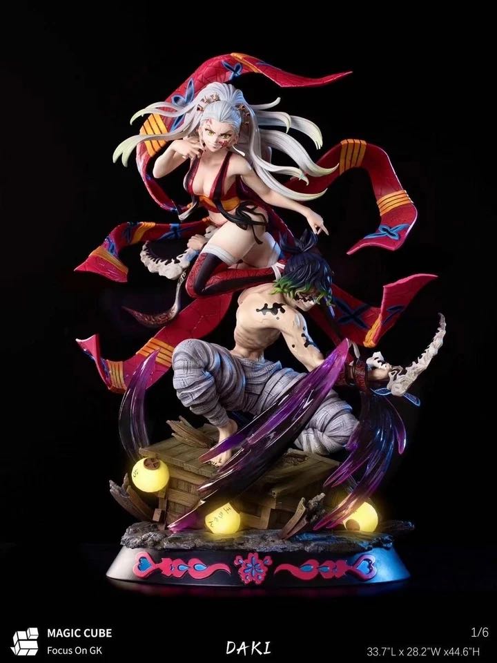 Instock Magic Cube Studio Demon Slayer Upper Moon 6 Daki Hobbies Toys Toys Games On Carousell