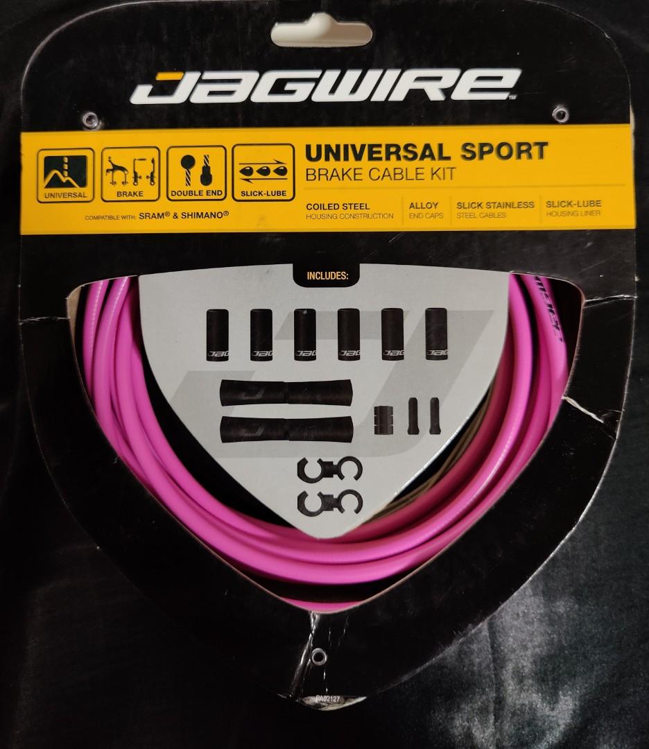 Jagwire PINK sport brake cable set
