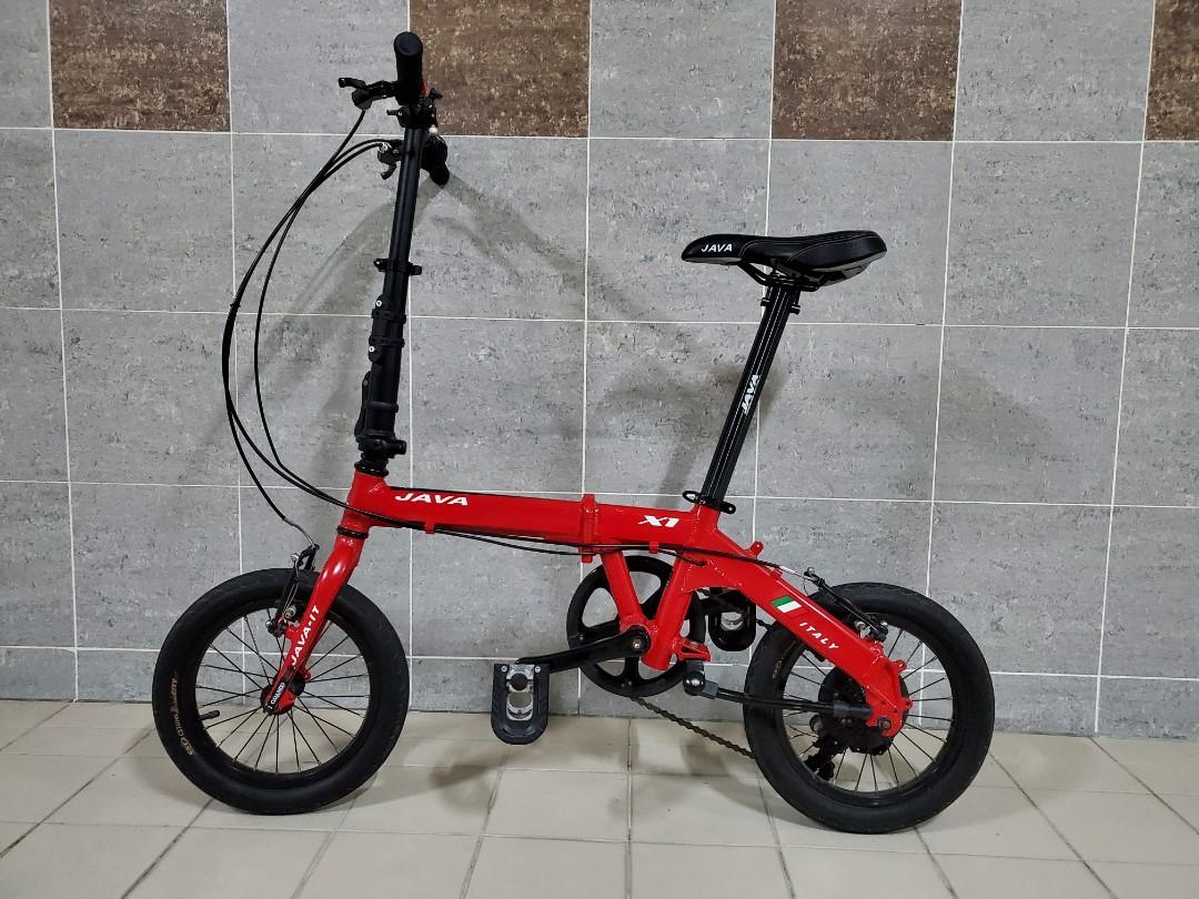 Java x1 folding bike discount