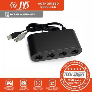 JYS GameCube Controller Adapter GC NGC Adapter for Nintendo Switch, Wii U and PC