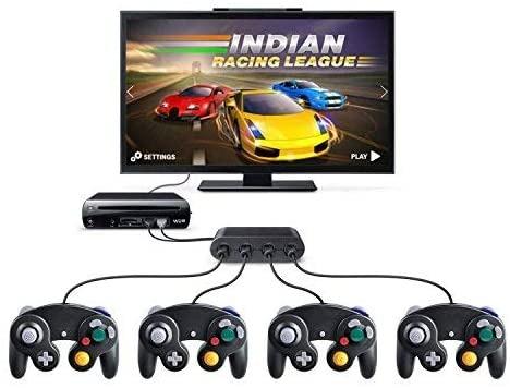 JYS GameCube Controller Adapter GC NGC Adapter for Nintendo Switch, Wii U and PC (Category: Others) located in Manila. Submitted by techsmartph (Listing ID 1106558838, Image 3). Description: * The gamecube controller adapter is your best choice to play Super Smash Bros on Nintendo Switch.Up to eight GC controllers use at the same time(Need two adapter). * Easy to use by shifting to Switch or PC mode by using the switch located on the side,no driv