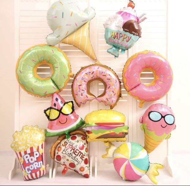 Large Cute Deflated Foil Balloons For Parties Hobbies Toys Stationery Craft Occasions Party Supplies On Carousell