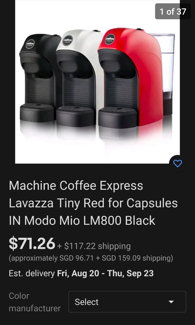 Lavazza tiny coffee machine, TV & Home Appliances, Kitchen Appliances