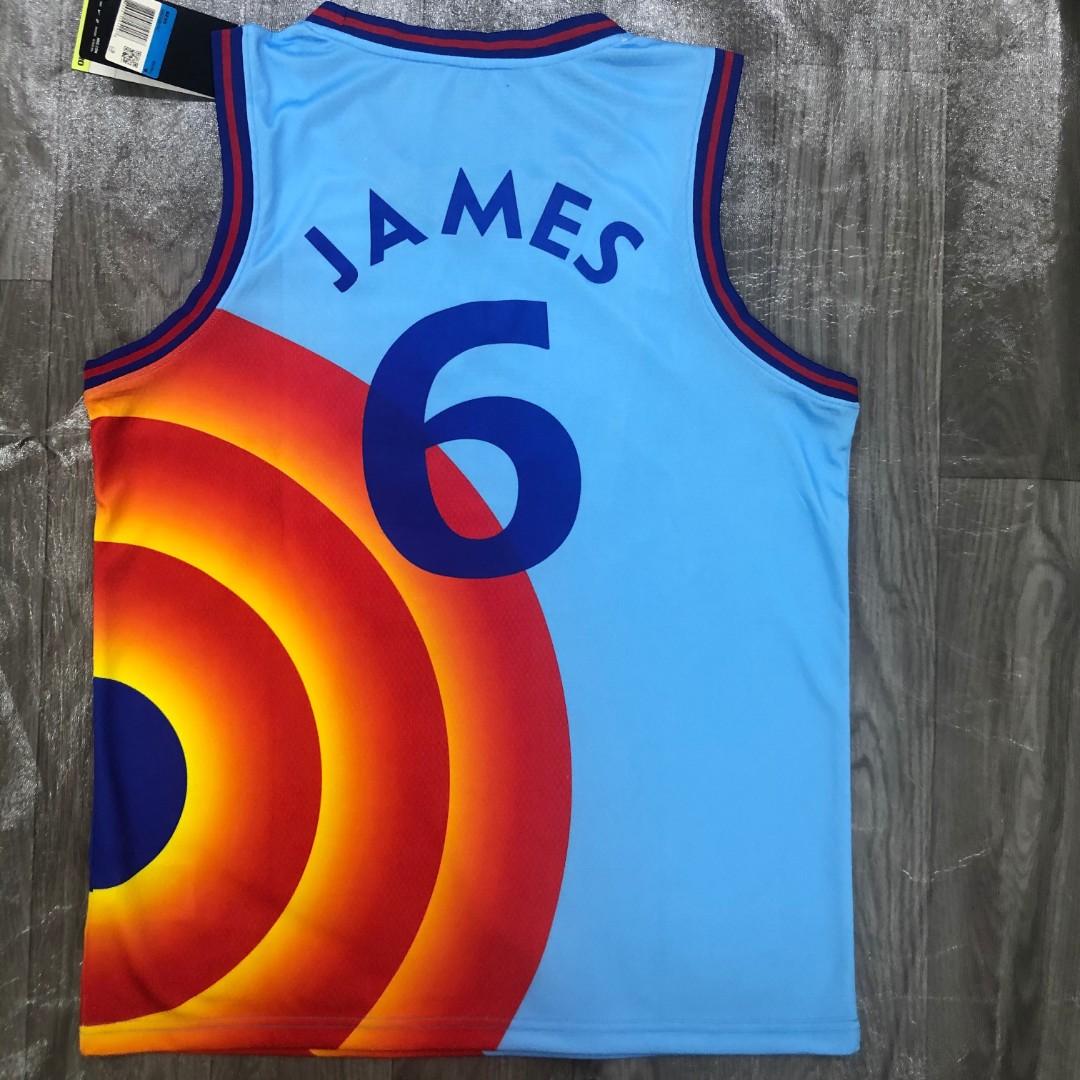 Lebron James #6 Tune Squad Basketball Jersey