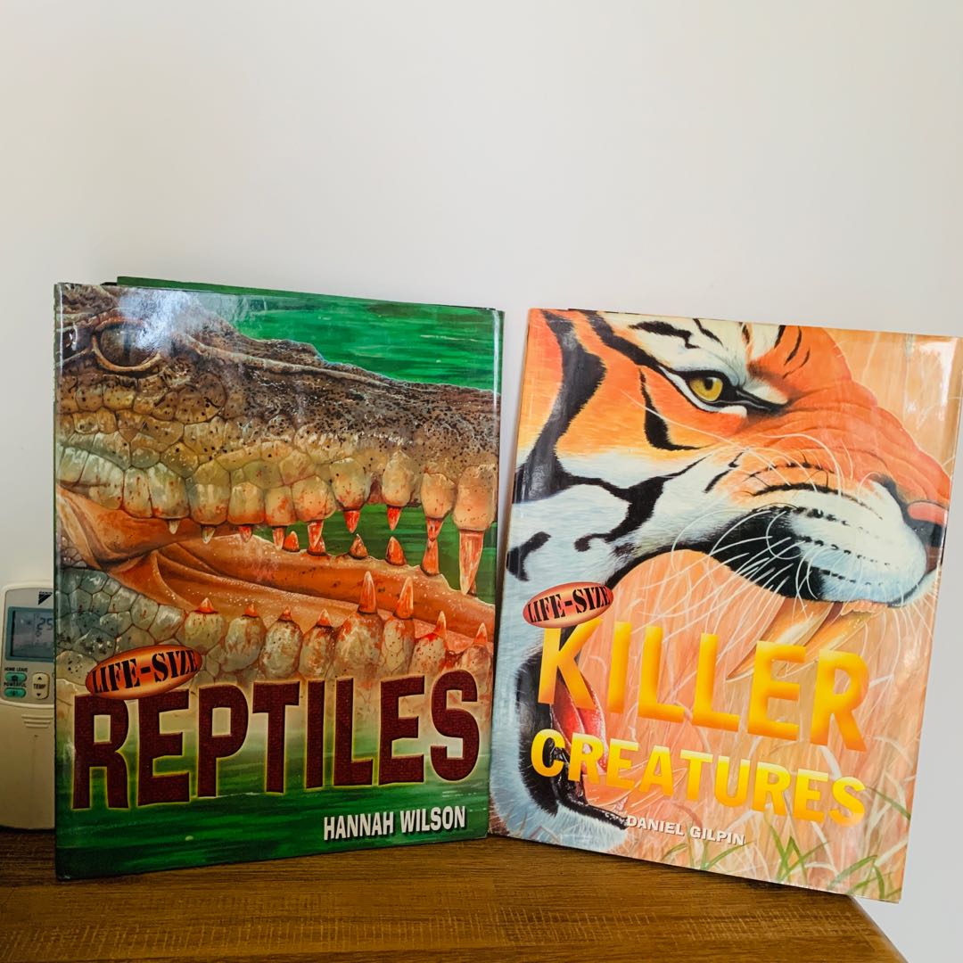 LifeSized Animal illustrations and Educational books, Hobbies & Toys