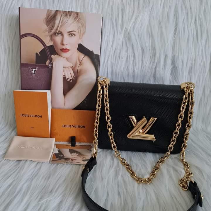 Louis Vuitton Twist Tote Epi Leather, Luxury, Bags & Wallets on Carousell