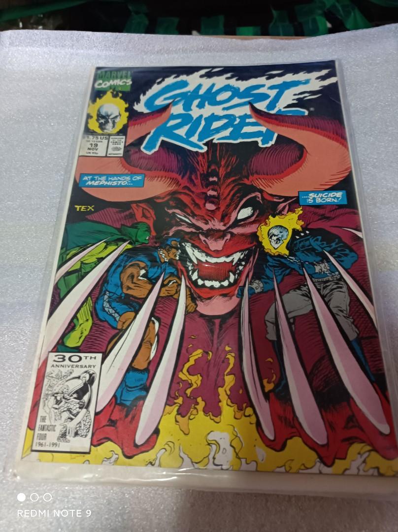 Marvel comics Ghost rider (Category: Comics & Manga) located in Manila. Submitted by mysteriousjohnny (Listing ID 1106467962, Image 1). Description: Marvel comics Ghost rider only 150 pesos bag and boarded!.