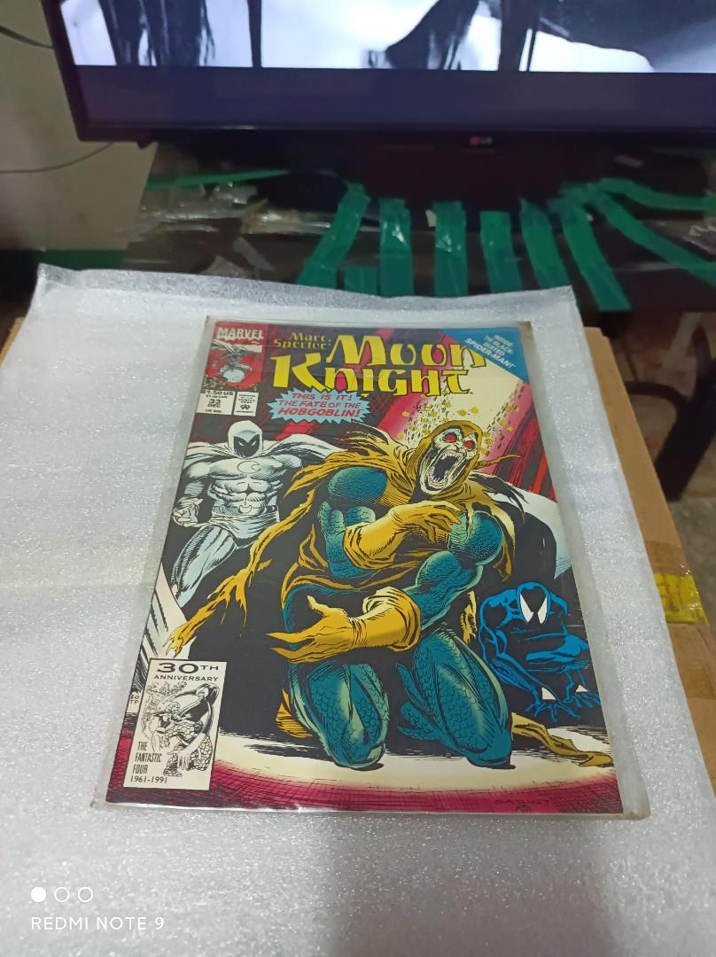 Marvel comics Moon Knight (Category: Comics & Manga) located in Manila. Submitted by mysteriousjohnny (Listing ID 1106495067, Image 1). Description: marvel comics Moon Knight only 150 pesos bag and boarded!.