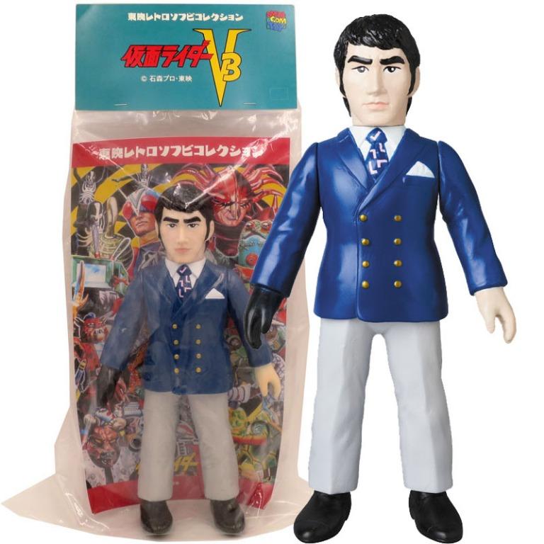 メディコムトイ製 東映レトロソフビコレクション 結城丈二 ソフビ フィギュア メディコムトイ製 東映レトロソフビコレクション 結城丈二 ソフビ