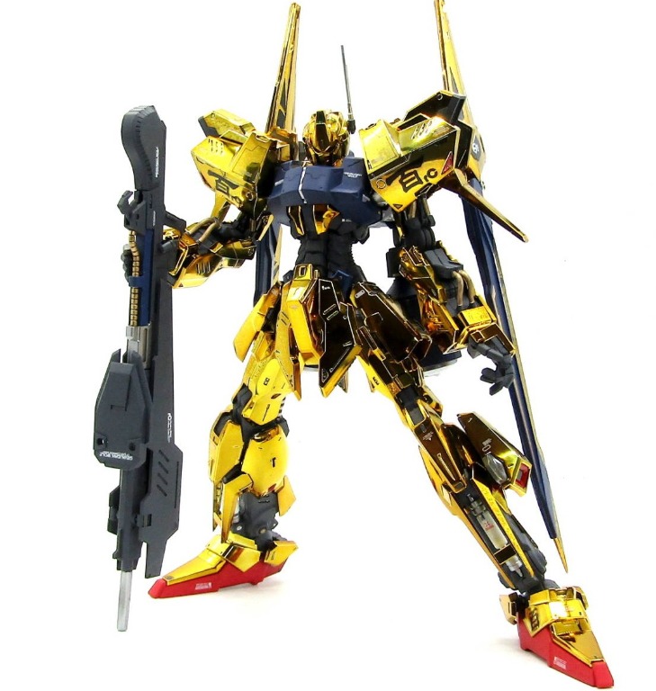 MG HYAKU SHIKI レッド 量産型 百式 改 塗装 LED 完成品 MG 1/100