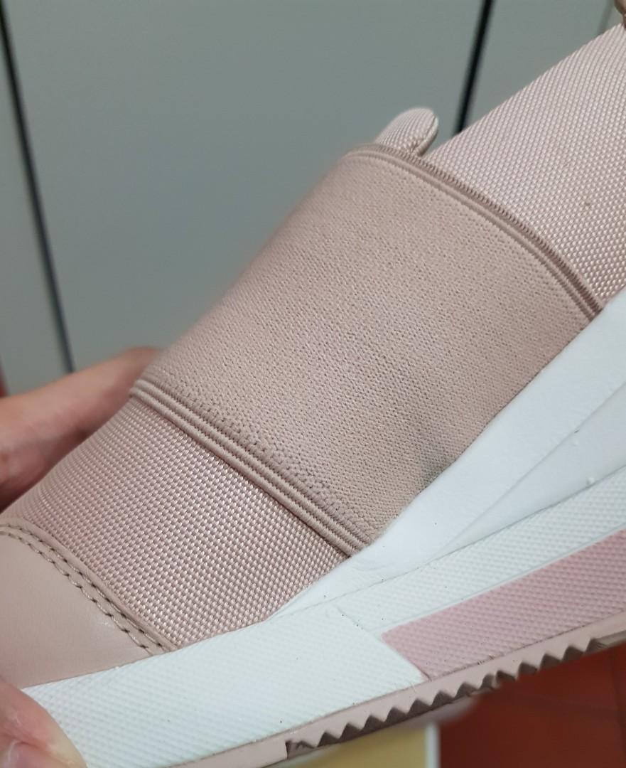 Michael Kors Felix Trainer Canvas Soft Pink Fesyen Wanita