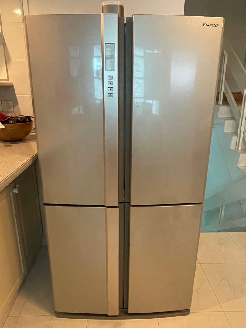 sharp counter depth refrigerator