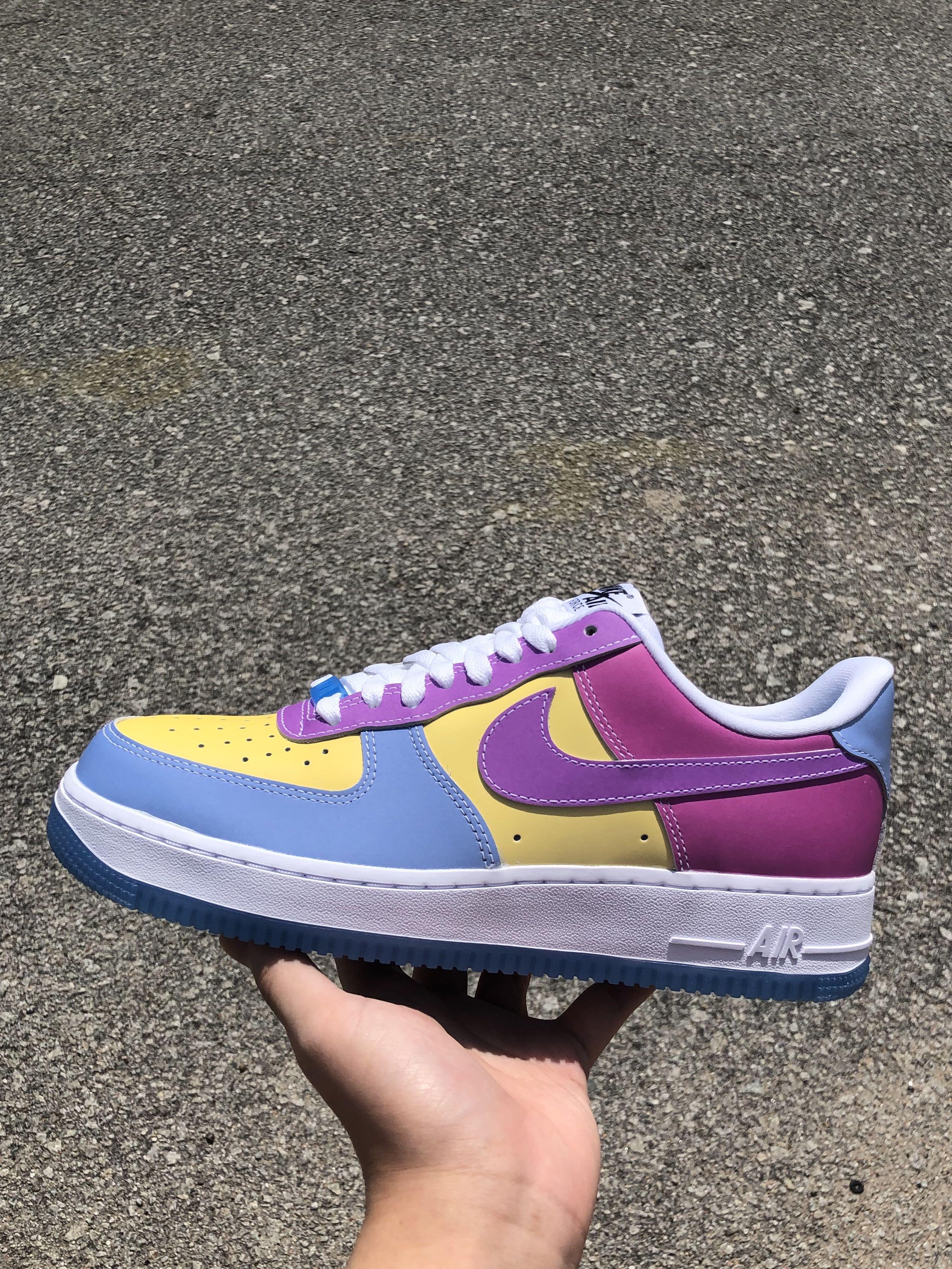 Nike Air Force 1 UV Reactive, Women's Fashion, Footwear, Sneakers on  Carousell