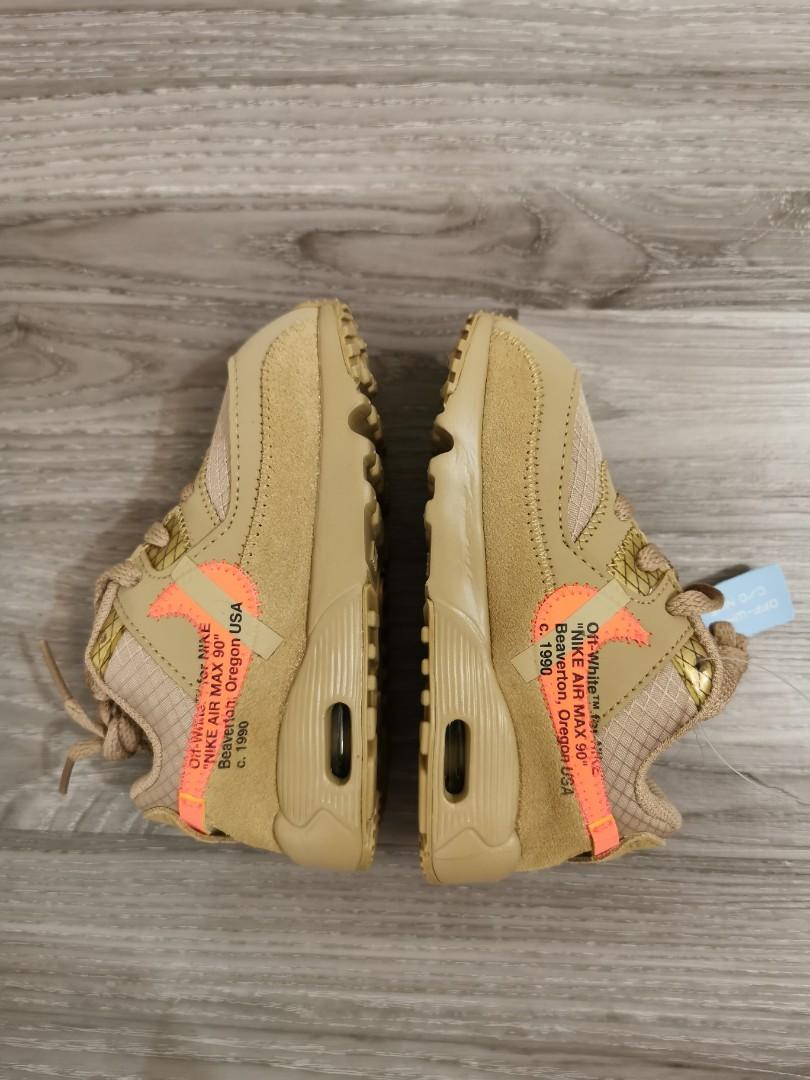Air max 90 hotsell off white kids