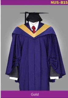 nus convocation gown