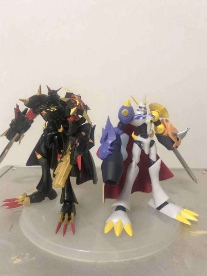 Omegamon alter b shodo type, fan made(moveable), Hobbies & Toys